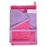 Leggings Stacker, Clothes Organiser,Organiser for Leggings, Wardrobe Organiser (Setof 6) -Purple