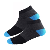 hicode - Multicolor Blended Womens Ankle Length Socks ( Pack of 4 ) - None