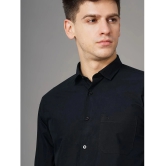 Paul Street - Black 100% Cotton Slim Fit Mens Casual Shirt ( Pack of 1 ) - None