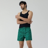 Remix Cotton Boxers Nutty Green L