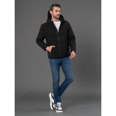 RedTape Hooded Jacket for Men | Padded & Detachable Hood | Enhanced Comfort