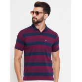 UNIBERRY - Multicolor Cotton Blend Regular Fit Mens Polo T Shirt ( Pack of 1 ) - None