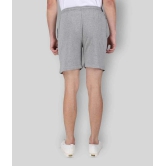 Neo Garments - Grey Cotton Mens Shorts ( Pack of 1 ) - None