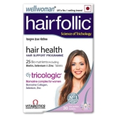 WELLWOMAN Hairfollic hair supplement 30 no.s Multivitamins Tablets