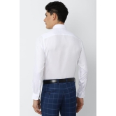 Men White Regular Fit Formal Full Sleeves Formal Shirt