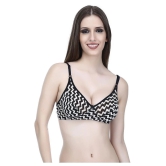 Elina Pack of 2 Cotton Non Padded Womens T-Shirt Bra ( Black ) - None