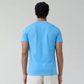 Code Cotton Rich T-shirts Azure Blue S