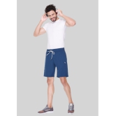 LEEBONEE - Blue Polyester Men's Shorts ( Pack of 1 ) - None