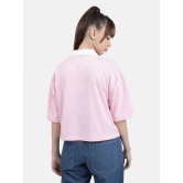 Bene Kleed Pink Cotton Loose Fit Womens T-Shirt ( Pack of 1 ) - None