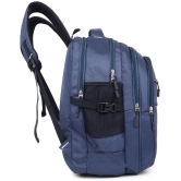 Da Tasche 35 Ltrs Blue Polyester College Bag - Blue