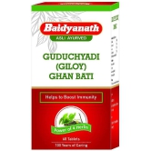 Baidyanath Guduchyadi Giloy Ghan Bati Tablet 60 no.s Pack Of 2