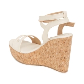 MARC LOIRE - White Women's Wedges Heels - 5