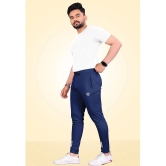 Septem Navy Blue Polyester Mens Trackpants ( Pack of 1 ) - None