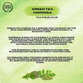 Green Tea Moringa Face & Body Scrub-200 g