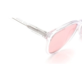 Pink Round Sunglasses for Unisex