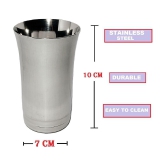 A & H ENTERPRISES Water Jug with Lid Stainless Steel Jug and Glass Combo 1800 mL - Steel