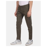 Ruggers Brown Regular -Fit Flat Trousers Single - None