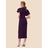 Sheetal associates - Purple Polyester Blend Women's Bodycon Dress ( Pack of 1 ) - None