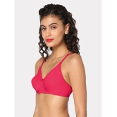 In Shape Lingerie - Magenta Cotton Non Padded Women's T-Shirt Bra ( Pack of 1 ) - None