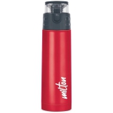 Milton Atlantis 900 Thermosteel Insulated Water Bottle, 750 ml, Red | Hot and Cold | Leak Proof | Office Bottle | Sports | Home | Kitchen | Hiking | Treking | Travel | Easy To Carry | Rust P