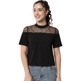 ALL WAYS YOU Women Top Crepe fabric  Black M