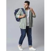 instaFab - Olive Cotton Oversized Fit Mens Casual Shirt ( Pack of 1 ) - None