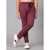 Diaz Maroon Cotton Blend Boys Trackpant ( Pack of 1 ) - None