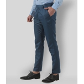 Inspire Clothing Inspiration - Blue Polycotton Slim - Fit Men's Formal Pants ( Pack of 1 ) - None