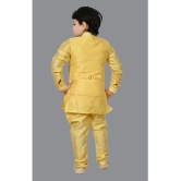 J D Creation - Kurta,Pajama & Waistcoat Set for Boys - None