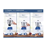 Orpat Orpat Mixer Grinder 1200 Watt 3 Jar Juicer Mixer Grinder