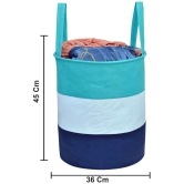 HOMETALES Blue Laundry Bag