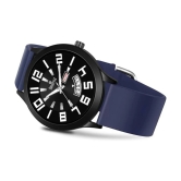 Swisstyle Blue Silicon Analog Mens Watch