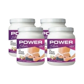 HMV Herbals Power Slim- Herbal Fat Loss Vanilla Powder 400 gm Pack Of 4
