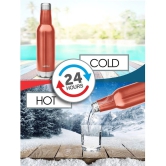 Milton Themosteel Pride 600 Bottle for (Hot & Cold) Beverage - Red - Rose Gold