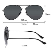 Bio-th Polarized Aviator Sunglasses Protect Your Vision with Style and Precision