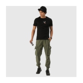 Bene Kleed Olive Loose Joggers ( Pack of 1 ) - None