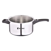 Bergner Argent Elements Triply Stainless Steel UnPressure Cooker with Outer Lid - BG-9703 , 5.5 Ltrs  by Mahavir Home Store