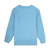 BOYS SWEAT SHIRT ROUND NECK FULL SLEEVES SOLID MEDIUM BLUE - None