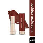 Seven Seas Classy Matte Full Coverage Long Lasting &Smudge Proof Matte Lipstikc (Kenyan Copper 3.5g)