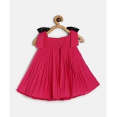 MINI KLUB - Pink Polyester Baby Girl Dress ( Pack of 1 ) - None