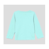 Ariel - Sea Green Cotton Girls Top ( Pack of 1 ) - None