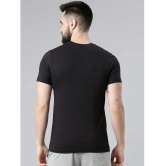 Force NXT - Black 100% Cotton Regular Fit Mens T-Shirt ( Pack of 1 ) - None