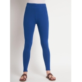 SELETA - Blue Cotton Women's Leggings ( Pack of 1 ) - None