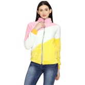 PPTHEFASHIONHUB Faux Fur Womens Non Hooded Sweatshirt ( Multi Color ) - None