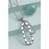 Darbe Men's Chain with Double Pendant