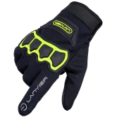 ZAYSOO Full Fingers Nylon Riding Gloves ( Pair of 1 ) - M