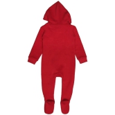 Bodycare Maroon Fleece Rompers For Baby Boy ( Pack of 1 ) - None