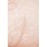 Clovia - Lace Self Design Pink Womens Lightly Padded ( Pack of 1 ) - None