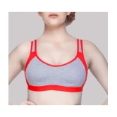 Kiran Enterprises Multicolor Cotton Non Padded Womens T-Shirt Bra ( Pack of 2 ) - None