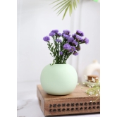 Light Green Round Planter-Single